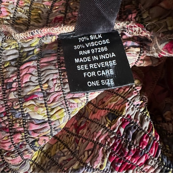 Smocked Halter Maxi Dress in Pink Paisley - Picture 5 of 5